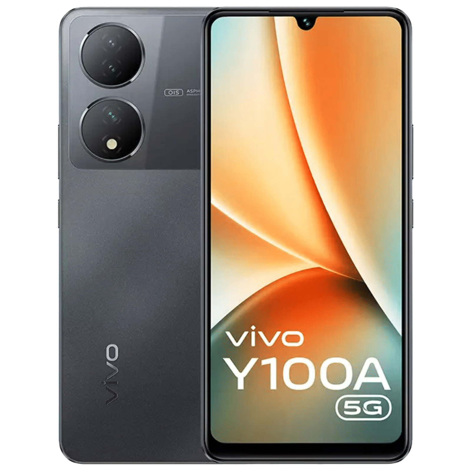 Buy Vivo Y100a 5g 8gb Ram 128gb Metal Black Online Croma